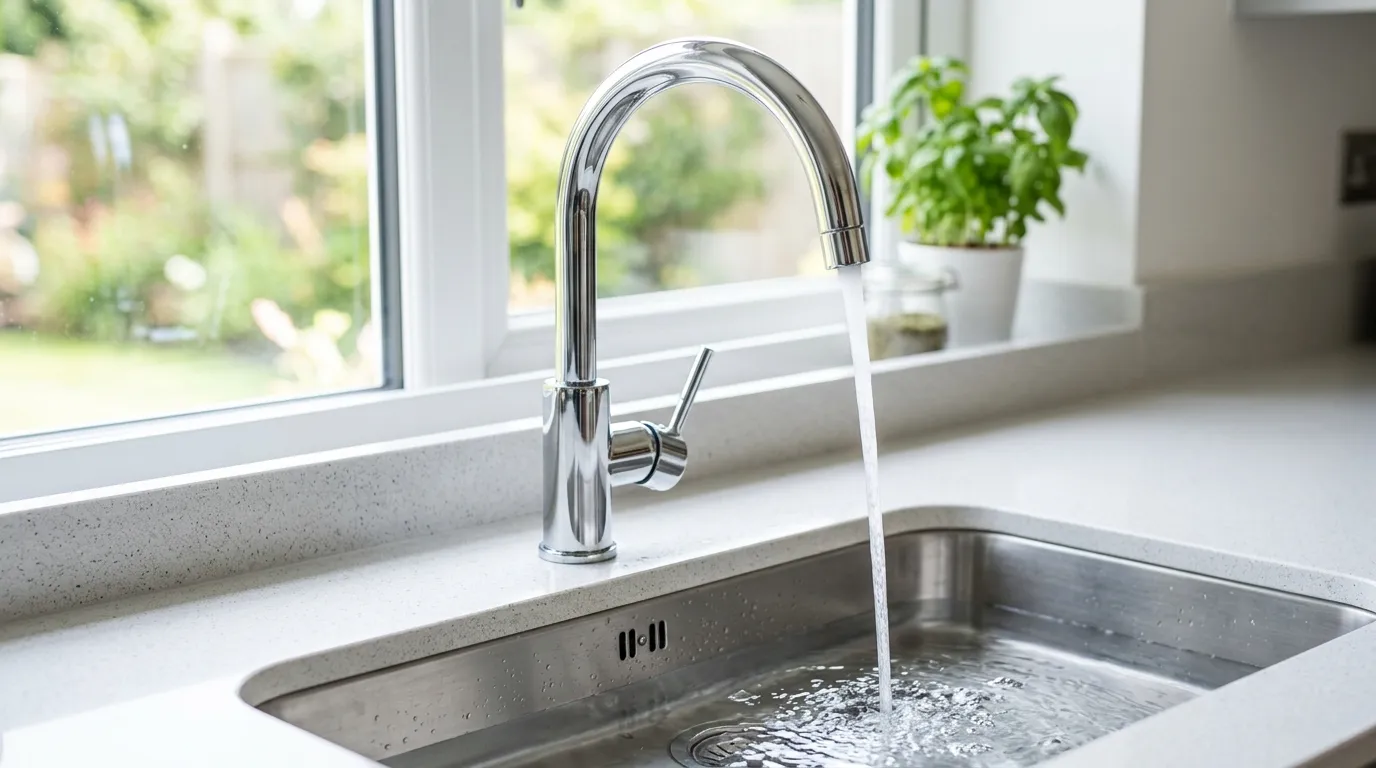 Local Plumbing Master Pros same day plumber fixing a faucet in Blacksburg, VA